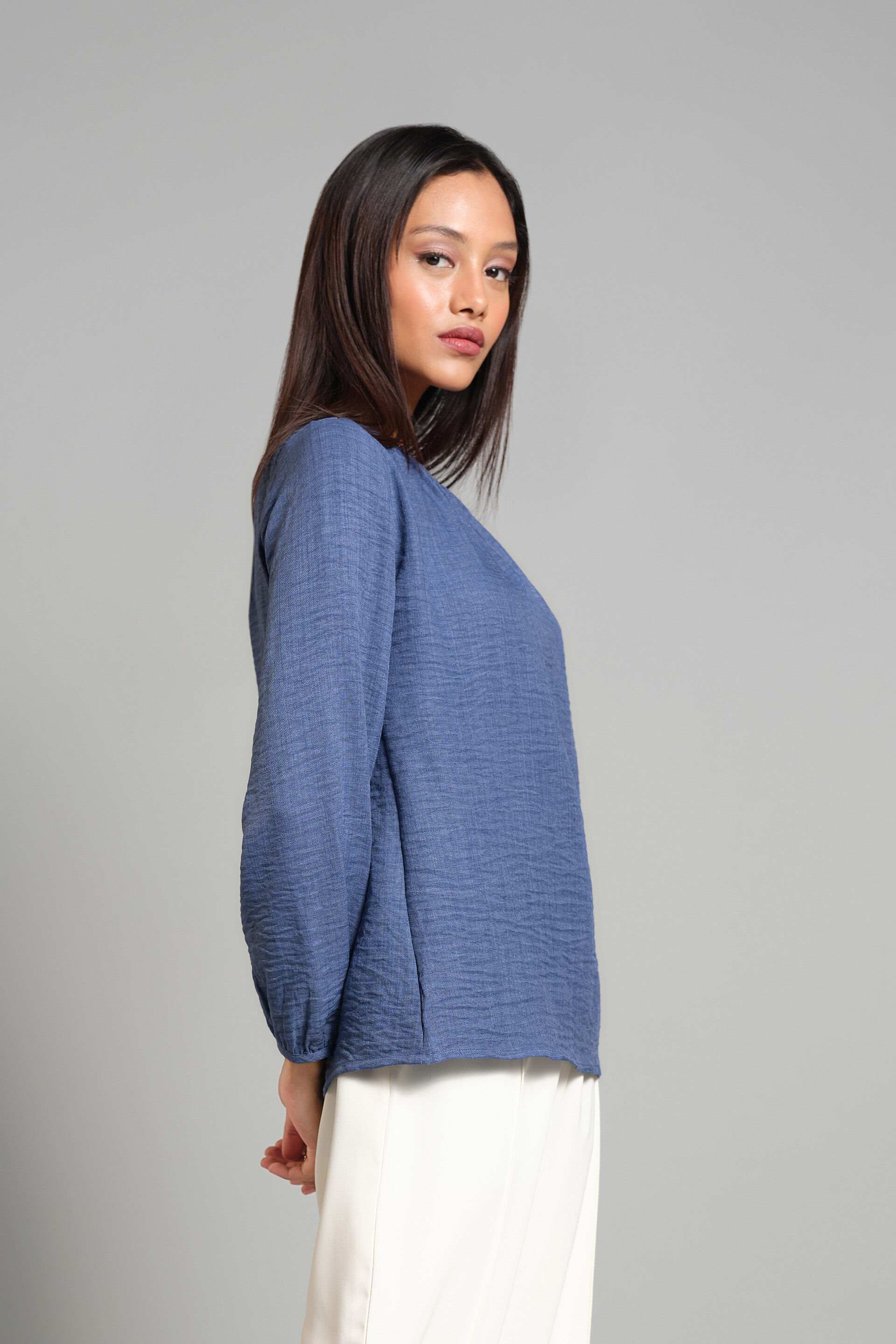 Blooming Blue Top, Dark Blue, image 5